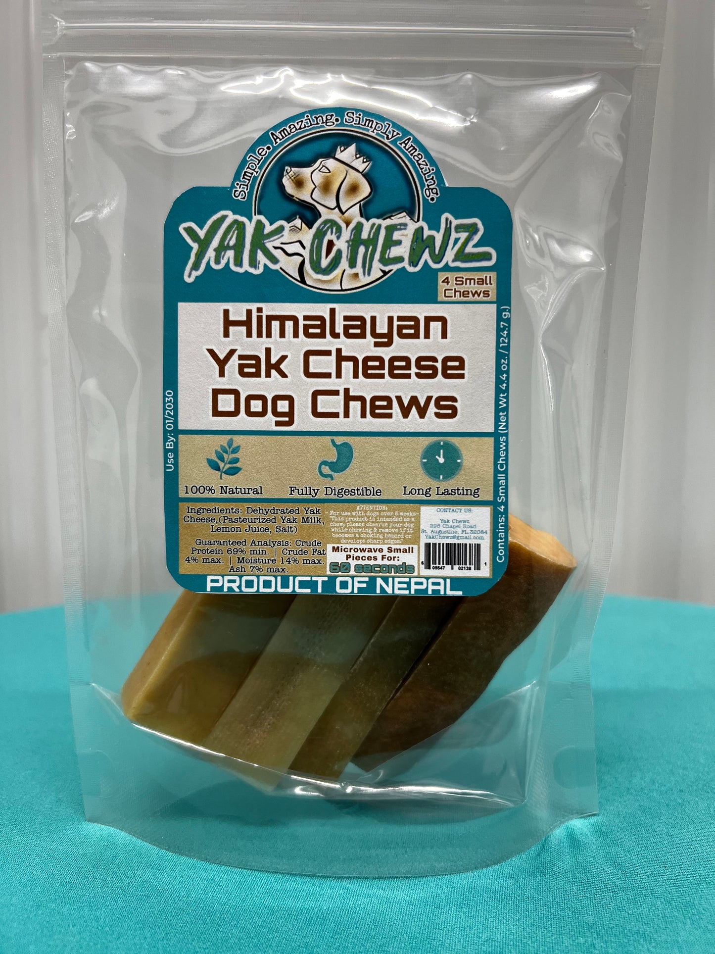 Small Yak Chews - 1 oz